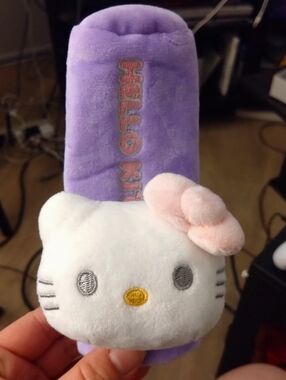 Purple Hello Kitty Car Handbrake Cover